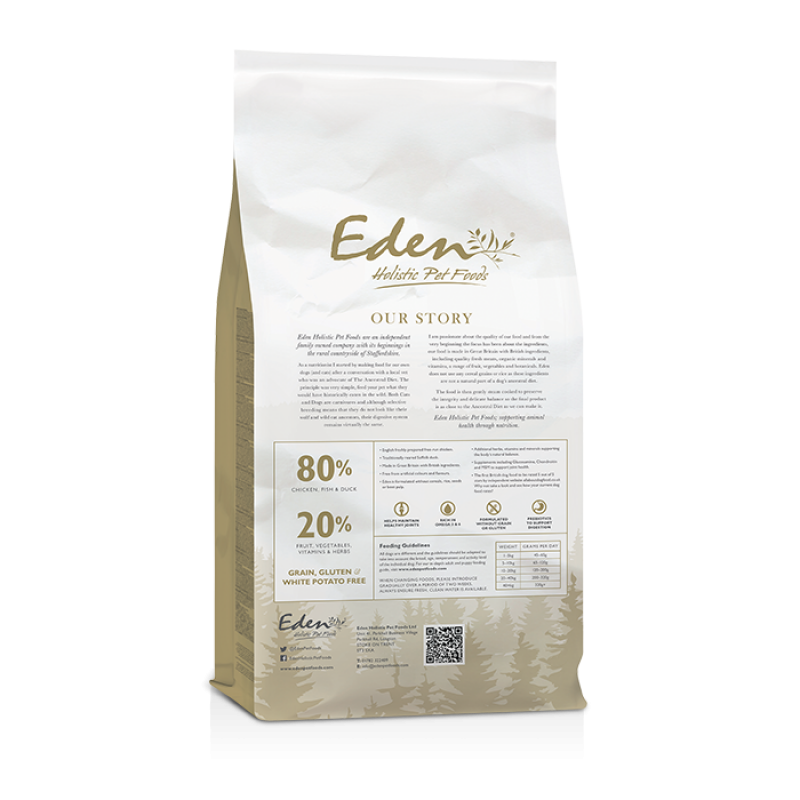 Eden 80/20 Original Cuisine 12kg Medium Kibble