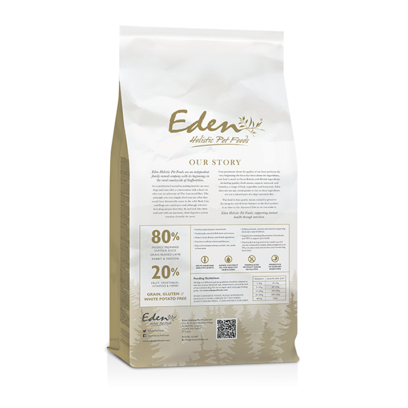 Eden dog 2024 food small kibble