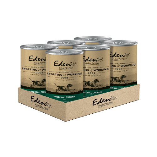 Eden Wet Food for Sporting & Working Dogs: Original 6x400g